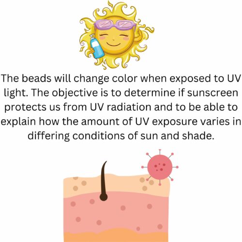 Astronomy UV beads Solar Beads Lab Help Stop Skin Cancer Middle School  Science - Classful