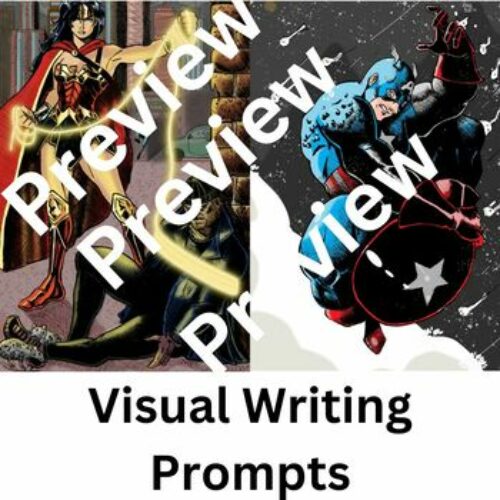 Visual Writing Prompts for Short Stories-Wonder Woman! & Captain America Name's featured image