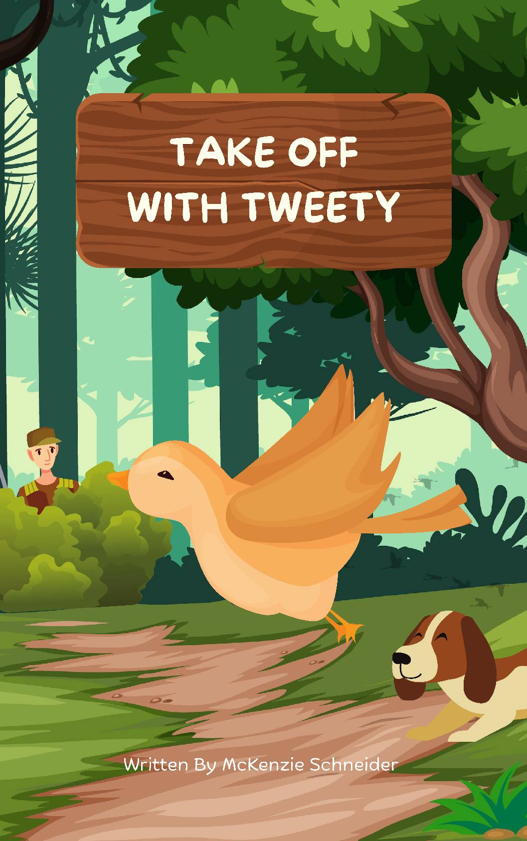 Take Off With Tweety: A printable interactive book and tracing activity