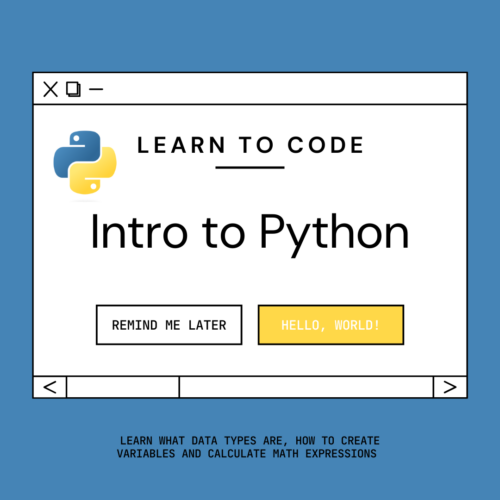 Introduction to Python: Basics of Programming's featured image