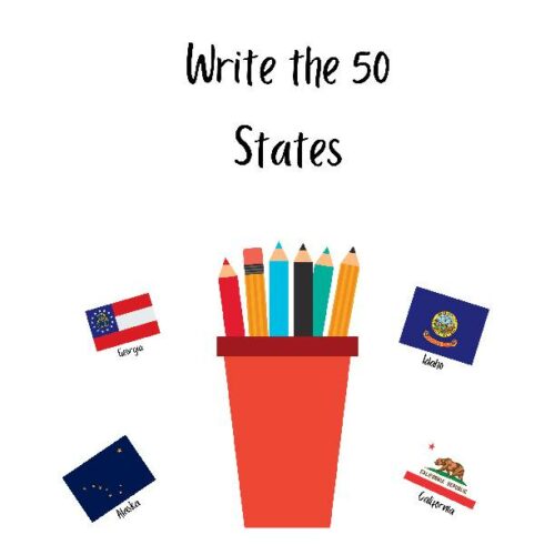 Write the 50 States File Folder Book's featured image