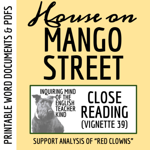 The House on Mango Street Close Reading of Red Clowns's featured image
