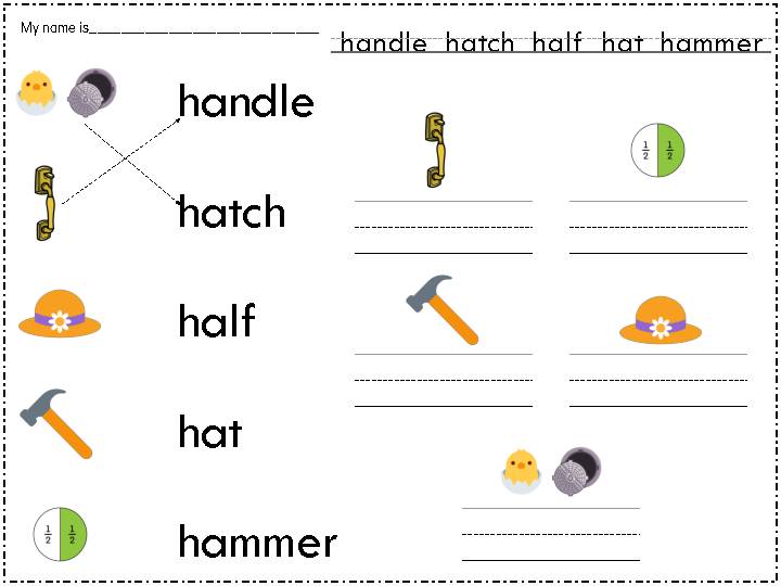 Words Beginning With /ba/ Everything Phonics for Kindergarten and First  Grade - Classful