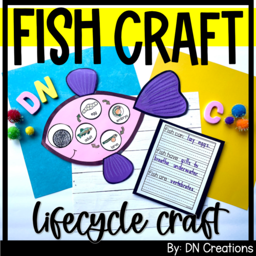 Fish Life Cycle Craft | Fish Science Craft | Fish Craft's featured image