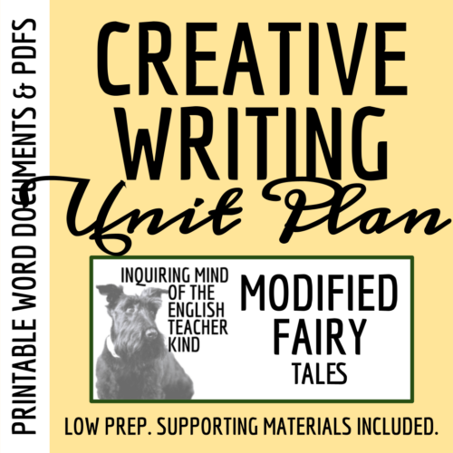 Creative Writing Unit Plan for Modified and Modern Fairy Tales's featured image