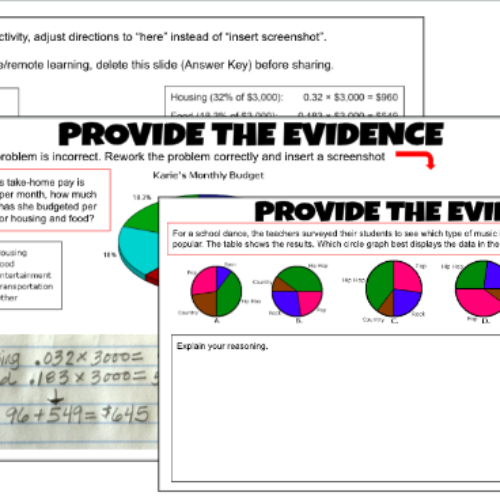 7.D.1.2 Display and Interpret Data Activity - Classful