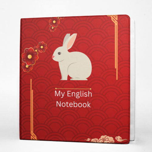 Year of the Rabbit Printable Book Cover's featured image
