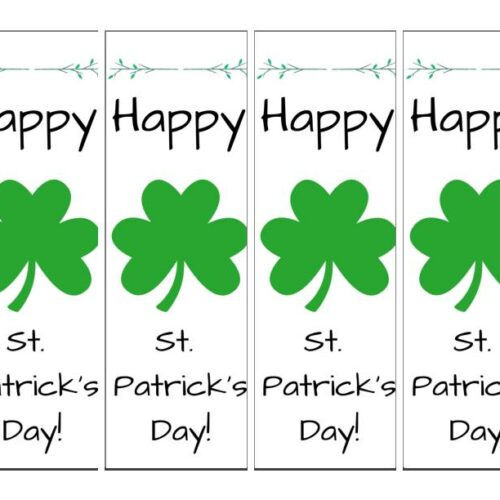 List 1 1st 10 Words St. Patrick's Day Fry Word Bookmarks -Dr Fry sight words, great gifts for students under 1 USD's featured image