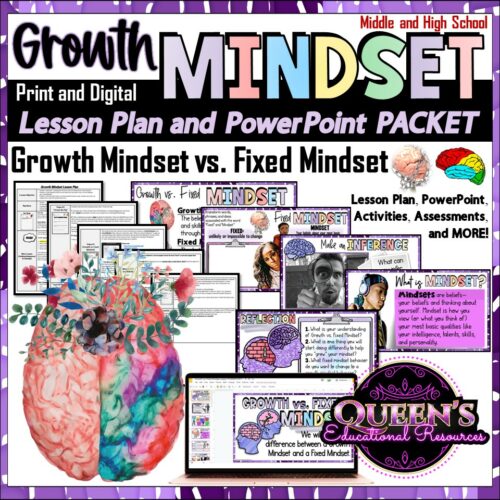 Growth Mindset Lesson | Growth Mindset Activities | Growth Mindset PowerPoint's featured image