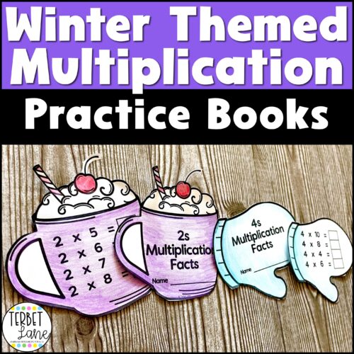Winter Multiplication Facts Practice Books's featured image