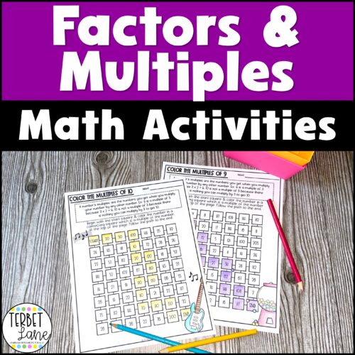 Factors and Multiples Activities's featured image