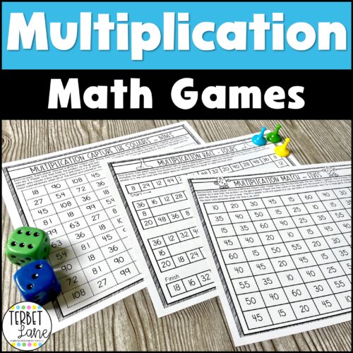 Multiplication Math Games Printable's featured image