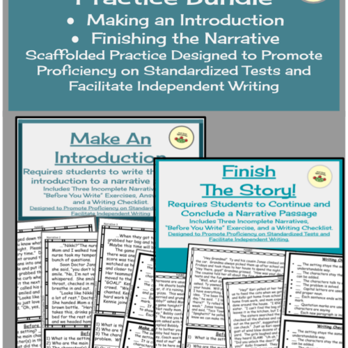 Narrative Writing Practice Bundle - Make an Introduction & Finish the Story!'s featured image