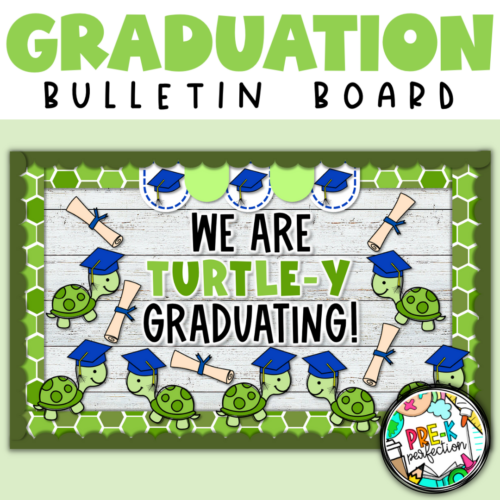 Graduation Bulletin Board | Summer Decor | TURTLE Graduation Decor's featured image