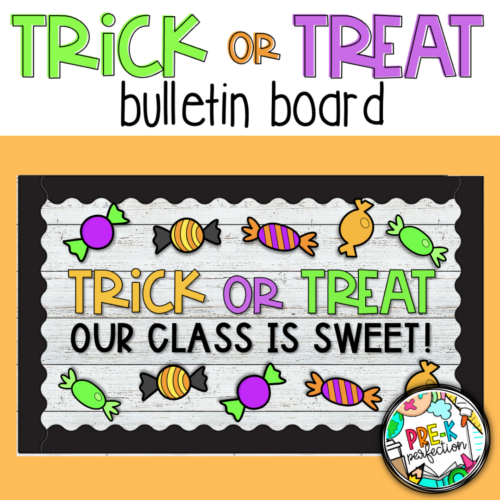 Trick or Treat Halloween Bulletin Board Decor's featured image