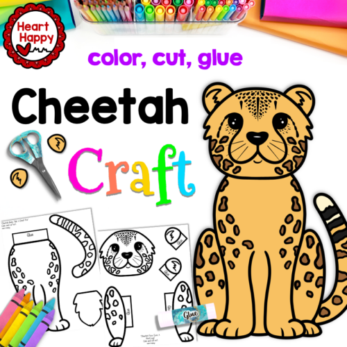Cheetah Craft | Zoo Animal Craft's featured image