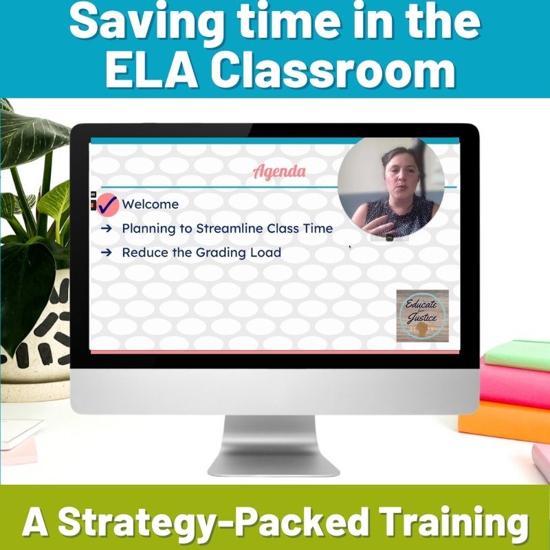 Saving Time in the ELA Classroom Video Training