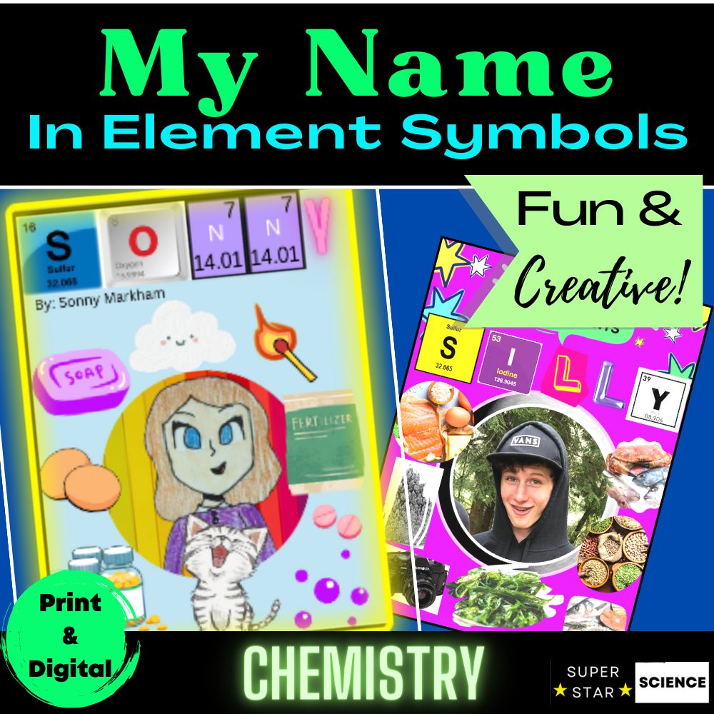 Periodic Table Elements Project Stem