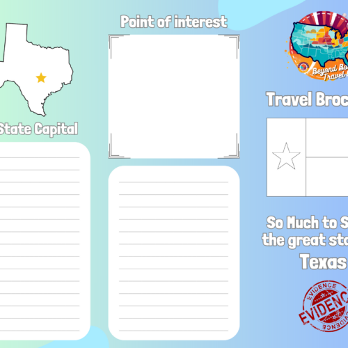Texas Case File Example Texas State Detective Case File- Geography, History, and Economics ...