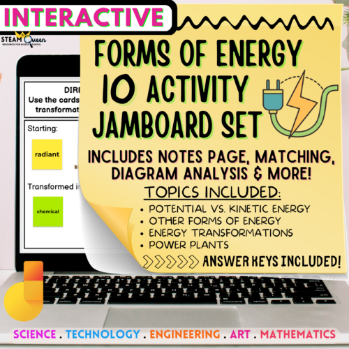 Forms of Energy Jamboard Activities TEN Engaging Warm Ups for Middle